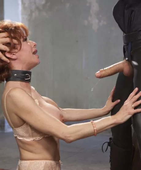 Рыжеволосую пуму трахают в жопу во время обучения в качестве се 3