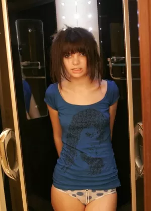 Худенькая Дженис Гриффит обхватывает своим большим ртом большой толстый член от первого лица