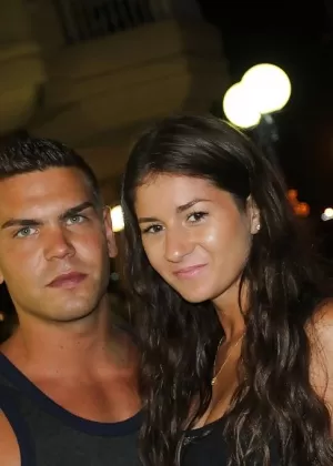 Stunning brunette babe is fucked in that pussy with a dick