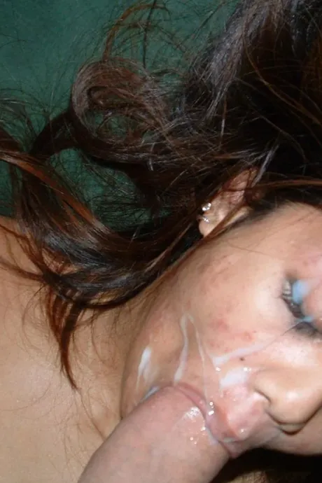 Кончил на лицо Любительское картинка 3347